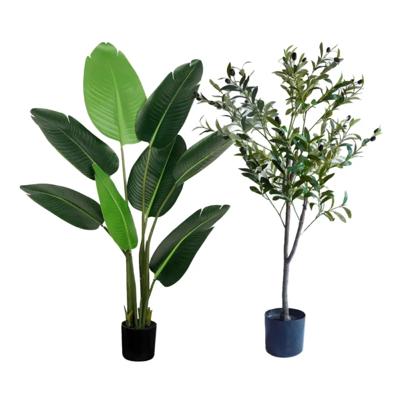 Planta Artificial, Olivo Artificial, Ave del Paraíso Artificial