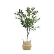 Olivo Artificial, Cesto, Planta Artificial