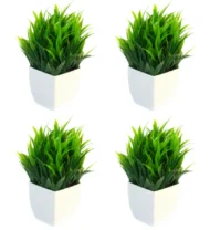 Planta Pequeña Artificial con maceta