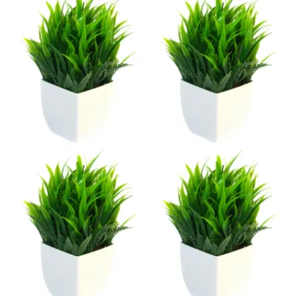 Planta Pequeña Artificial con maceta