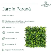 Ficha tecnica jardin vertical parana