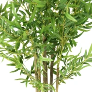 Bambu artificial detalle hojas