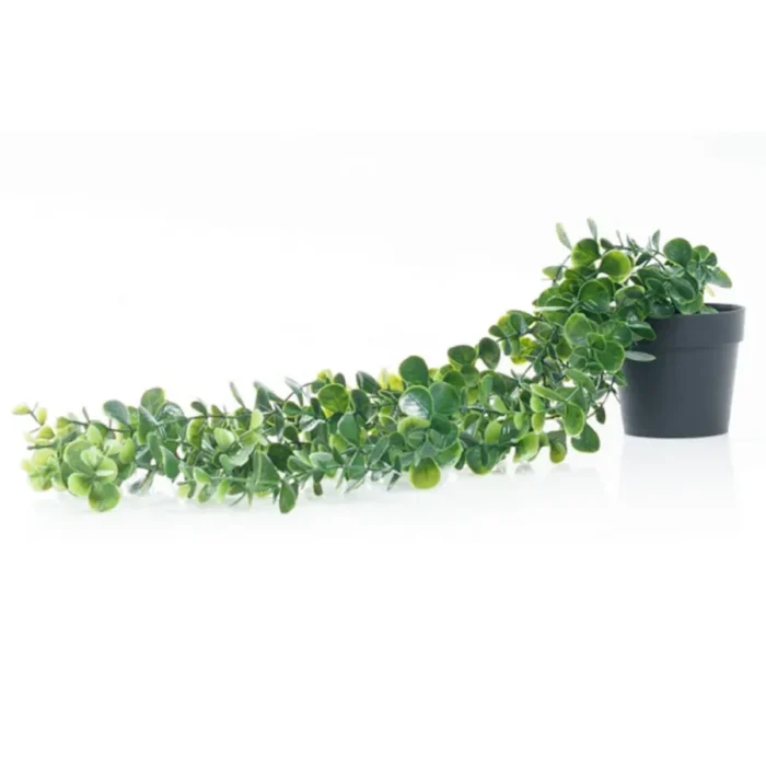 Planta Artificial Colgante con Maceta