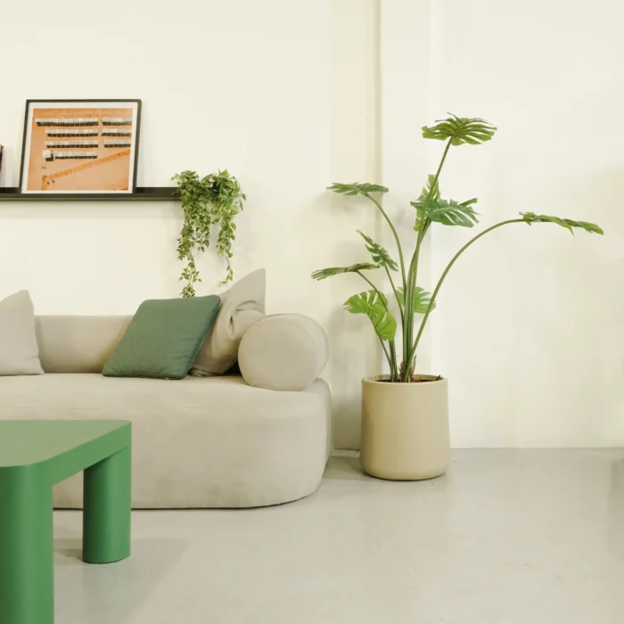Monstera Artificial, Costilla de Adan Artificial, Planta Artificial
