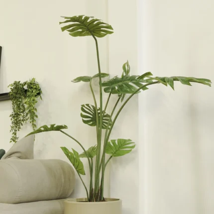 Costilla de Adan Artificial, Monstera Artificial, Planta artificial