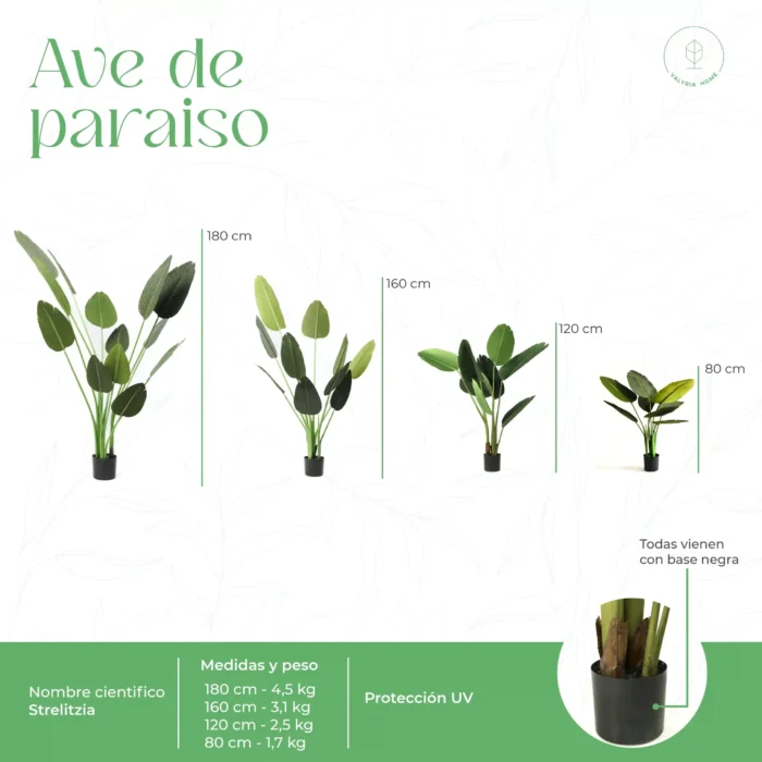 Planta Artificial Ave del Paraíso