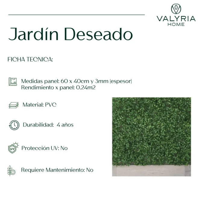 Jardin Vertical Artificial