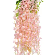 Enredadera Glicina Rosa, Flor Rosa