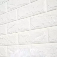 Placa Autoadhesiva Blanca, Panel 3D para Pared