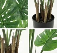 Monstera Artificial, Costilla de Adan Artificial, Planta Artificial