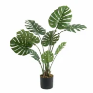 Monstera Artificial, Costilla de Adan Artificial, Planta Artificial