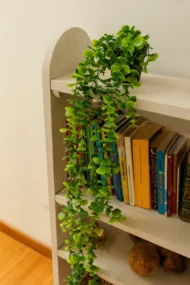 Planta Artificial Colgante con Maceta - Dischidia 110cm - Imagen 4