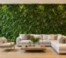 paneles jardín vertical artificial pared completa salón