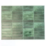 Azulejo Autoadhesivo 3D Verde