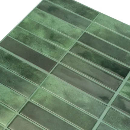 Azulejo Autoadhesivo 3D Verde