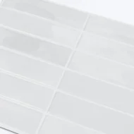 Azulejo Autoadhesivo 3D Blanco