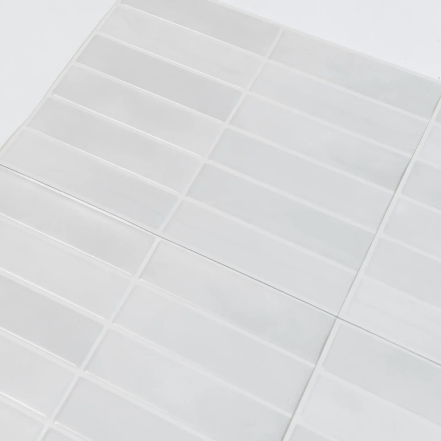 Azulejo Autoadhesivo 3D Blanco