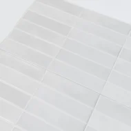 Azulejo Autoadhesivo 3D Blanco