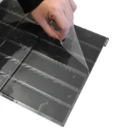 Azulejo Autoadhesivo 3D Negro