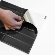 Azulejo Autoadhesivo 3D Negro