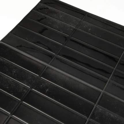 Azulejo Autoadhesivo 3D Negro
