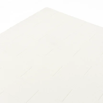 Placa Autoadhesiva Ladrillo Blanco Liso, Paneles Autoadhesivos para Pared