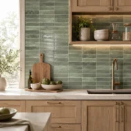 Azulejo Autoadhesivo 3D Verde