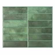 Azulejo Autoadhesivo 3D Verde